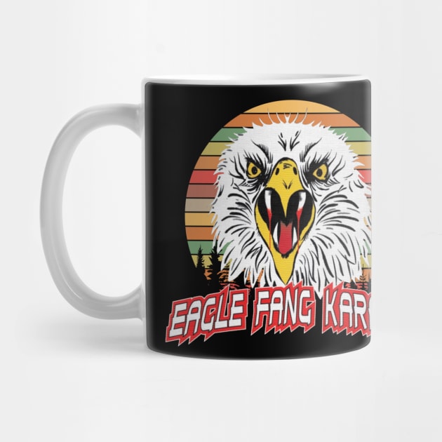 eagle fang karate retro style by neira